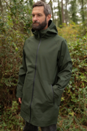 Danefae -Danenorthsea Rain parka Dark Army