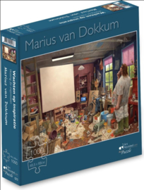 Marius van Dokkum - Puzzel Wachten op inspiratie