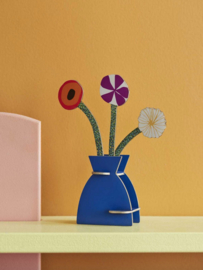 Studio Roof Pop Out Card - Klimt Flowers