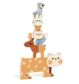 Djeco relief puzzel - woodyStack  DJ01090