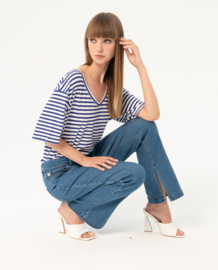 Surkana Flared Denim Trousers 514ESJE522