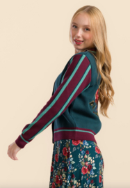 LaLamour-Knitwear Cardigan Autumn Bouquet