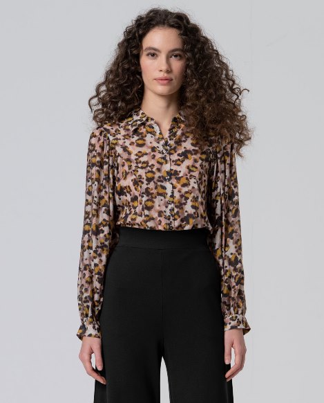 Surkana  Wide Pants With Waistband detail-Black 565LISA514