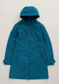Seasalt  Coverack Waterproof Coat-Raincloud