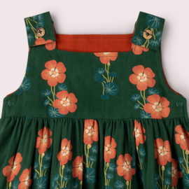 Little Green Radicals-Orange Blooms Reversible Dress