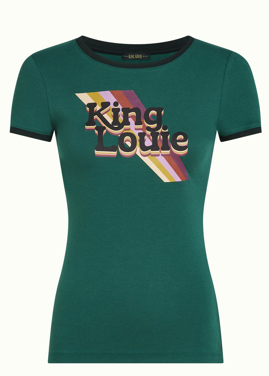 King Louie  Logo Tee -Botanical Green
