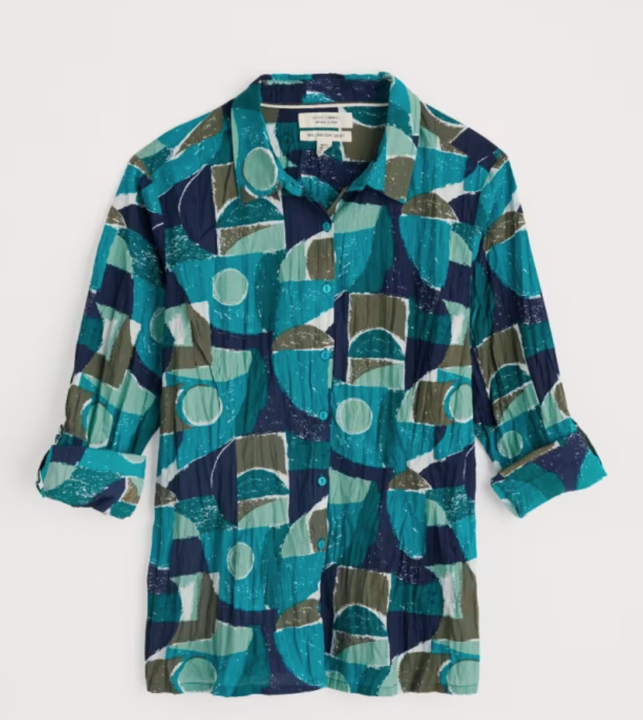 Seasalt  Larissa Shirt -Penwith Abstract Emulsion