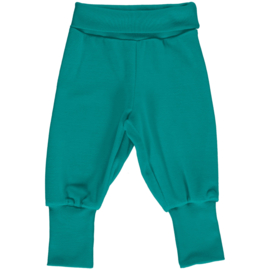 Maxomorra pants rib velours Lagoon