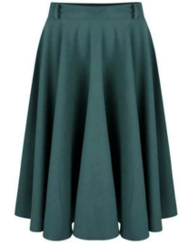 Very Cherry - Circle Skirt Petrol