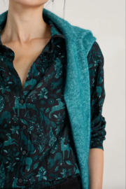 Seasalt  Larissa Shirt - Woodland Tapestry Onyx