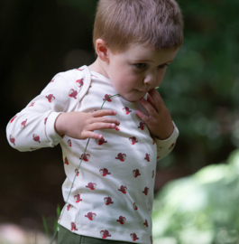 Little Green Radicals- Little Robin Organic set T-shirt en broek