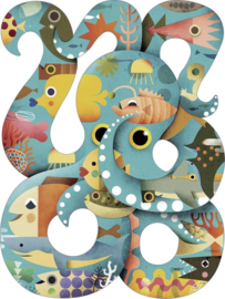 Djeco - puzzel art -  octopus DJ07651