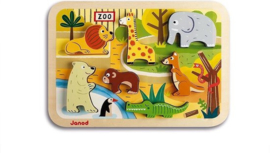 Janod  Chunky puzzel - Zoo