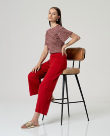 Surkana Cropped-Red  516BASY513