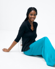 Surkana Wide Trousers Turquoise 523TALI525