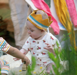 Little Green Radicals- Sausage Dog  Summer Romper