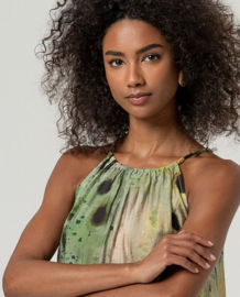 Surkana  Halter Strap Top-Green  526MIZY022