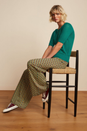 King Louie Sara Pants Indy- Delphinium Green