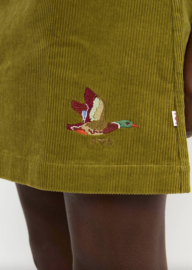 Blutsgeschwister Skirt-Dreamy Eyes-Dense Forest Khaki