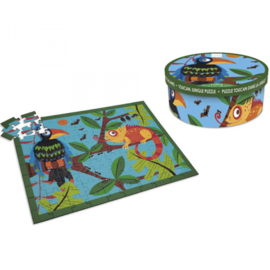 Scratch puzzel - Toucan jungle