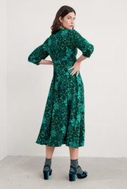 Seasalt -Etta Dress-Handicraft Flowers Onyx