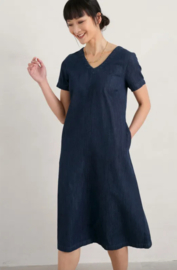 Seasalt Graceful Dive Dress Dark Indigo