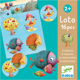 Djeco -  loto 4 seizoenen 16pcs DJ08123