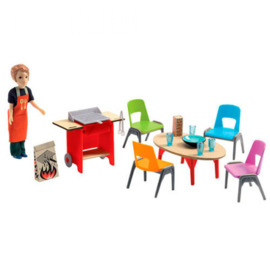 Djeco poppenhuis   BBQ en Accesoires DJ07829