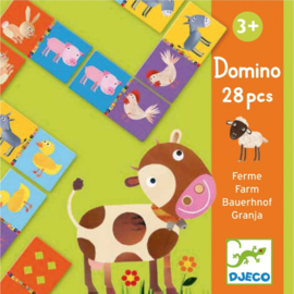 Djeco - domino 28pcs Farm DJ08158