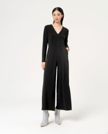 Surkana V-neck Jumpsuit Black 554NEJU811