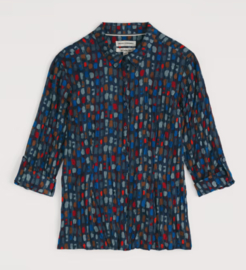 Seasalt  Larissa Shirt -Dye Strokes Dark Lugger