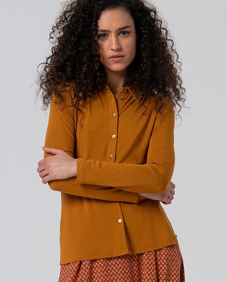 Surkana Basic Shirt Ocre 555LISI111