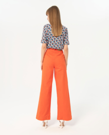 Surkana Wide Trousers with Patch Pockets 514ESME521