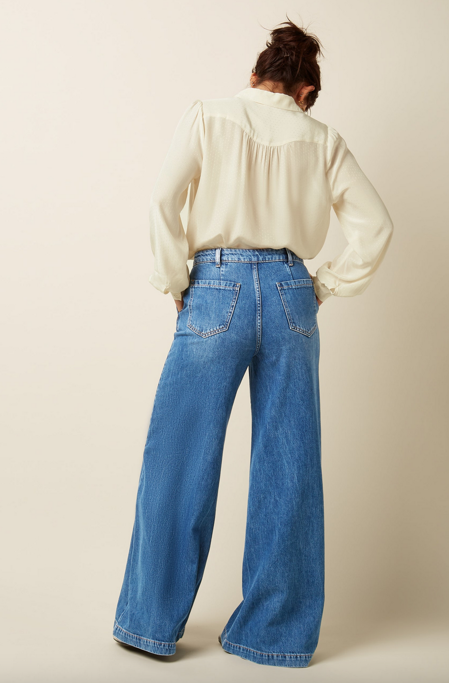 King Louie Peppa Pants Stone Denim-Blue Tint