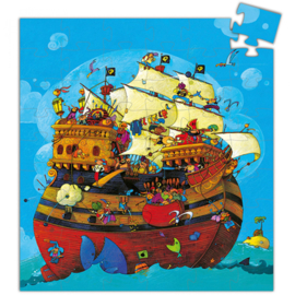 Djeco puzzel - het schip van roodbaard DJ07241