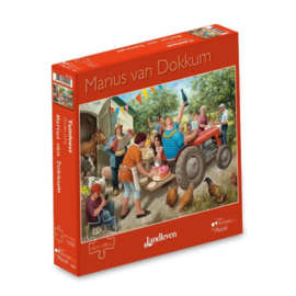 Marius van Dokkum - Puzzel Tuinfeest
