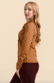 LaLamour-Sara Blouse-Retro Flower