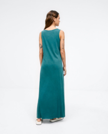 Surkana Long Dress With Staps Khaki  523TILI716