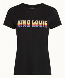 King Louie  Logo Tee Placement Print-Black