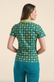 LaLamour-Suzy Top Short Sleeve- Vintage Fever