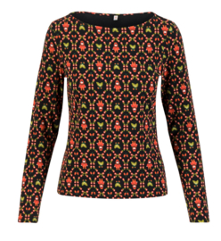 Blutsgeschwister Longsleeve Oh marine-Rose Hip Hella