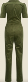Very Cherry - Classic Jumpsuit Corduroy Green