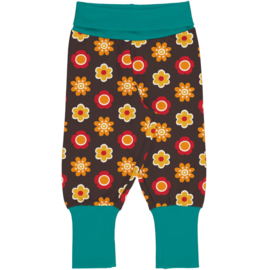 Maxomorra pants rib Flower