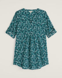 Seasalt  Op Art Tunic-Indigo Leaf Dark Wreckage