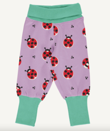 Maxomorra rib pants Ladybug