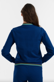 LaLamour-Nora Bomber Jacket- Punta Di Roma Navy