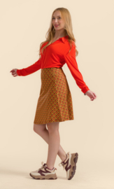LaLamour-Esmée Skirt Retro Flower