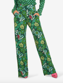 Tante Betsy Flared Pants Autumn Garden Green