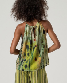 Surkana  Halter Strap Top-Green  526MIZY022