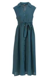 LaLamour-Nikki Dress-Crincle Petrol